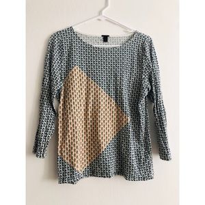 J. Crew Lightweight Quarter Length Sleeve